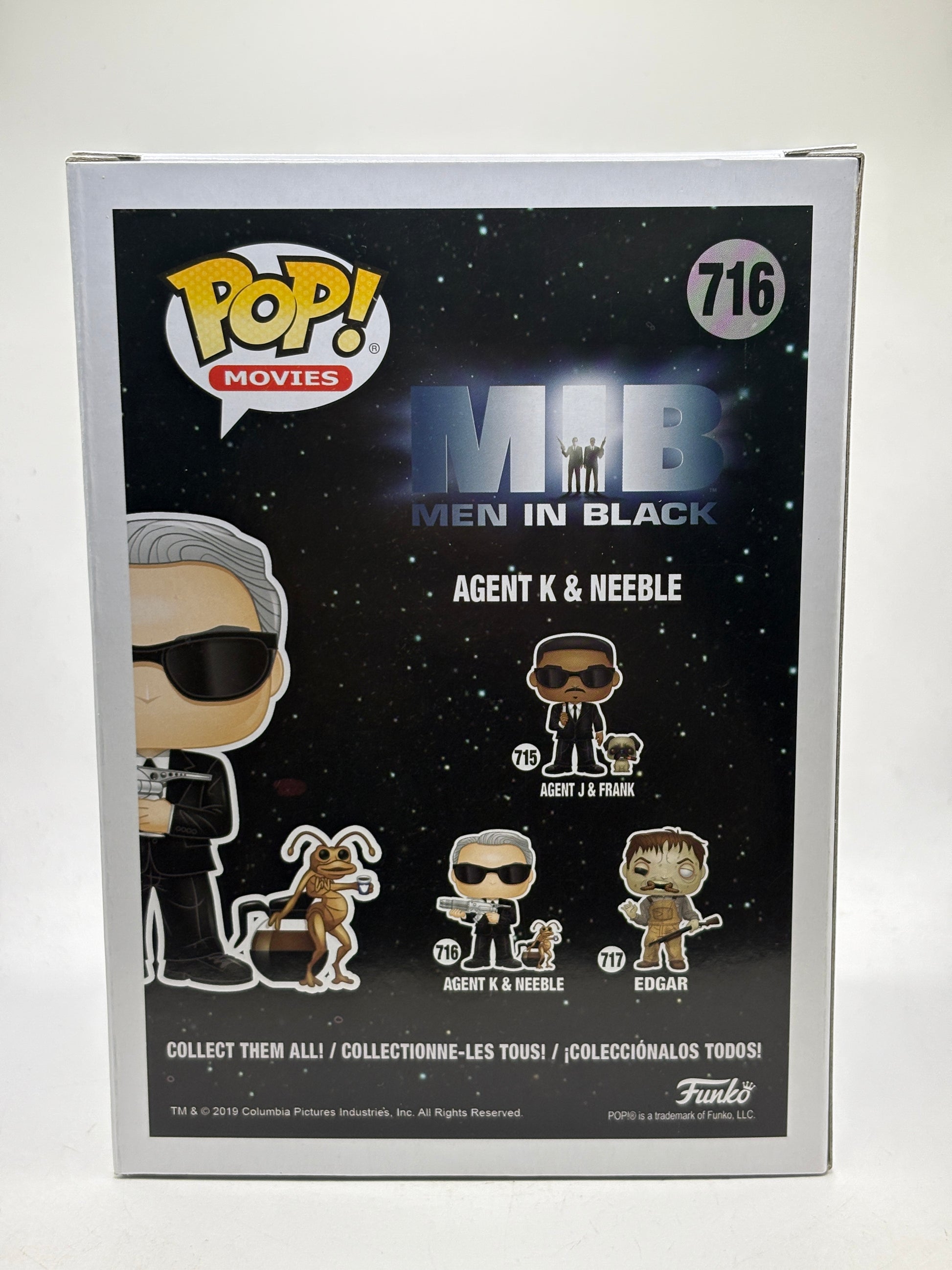 Funko POP! Movies Men in Black #716 Agent K & Neeble Vinyl Figure image 3