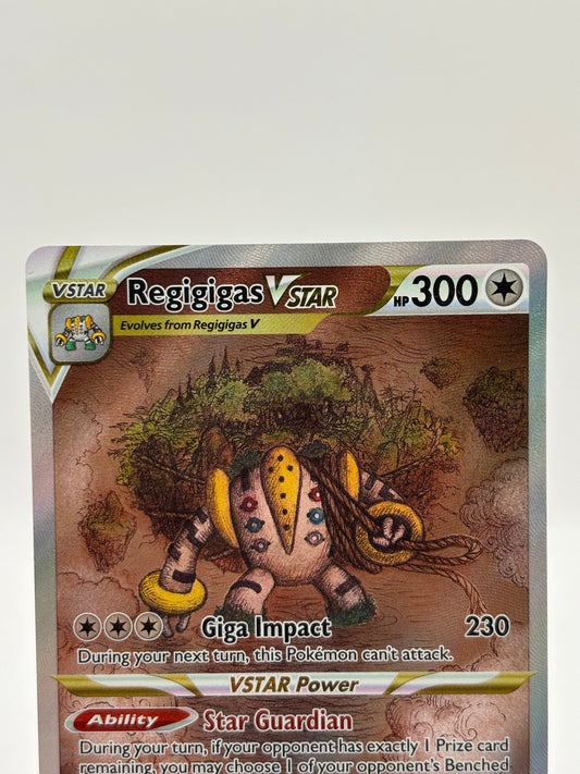 Pokemon TCG Crown Zenith - Regigigas Vstar GG55/GG70 Full Art NM FRENLY BRICKS - Open 7 Days
