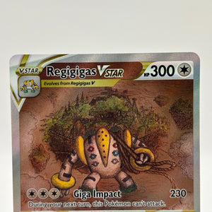 Pokemon TCG Crown Zenith - Regigigas Vstar GG55/GG70 Full Art NM FRENLY BRICKS - Open 7 Days