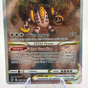 Pokemon TCG Crown Zenith - Regigigas Vstar GG55/GG70 Full Art NM FRENLY BRICKS - Open 7 Days