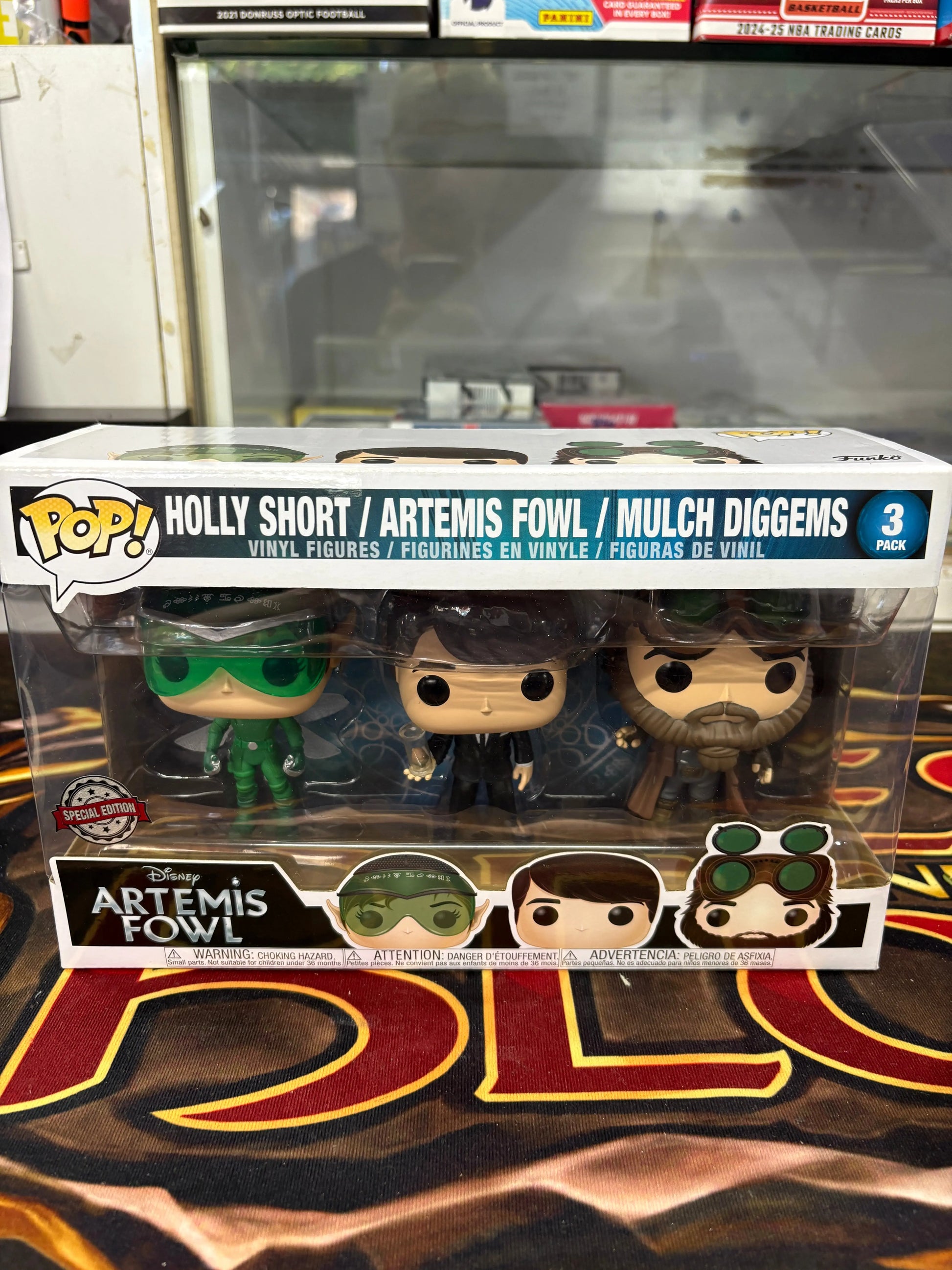 Artemis Fowl - Artemis, Mulch & Holly Pop! Vinyl Figure 3-Pack Exclusive Funko FRENLY BRICKS - Open 7 Days