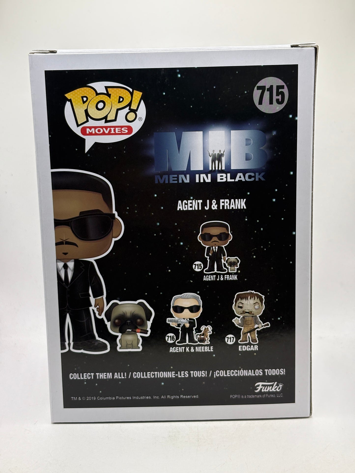 Funko POP! Movies Men in Black #715 Agent J & Frank Vinyl Figure