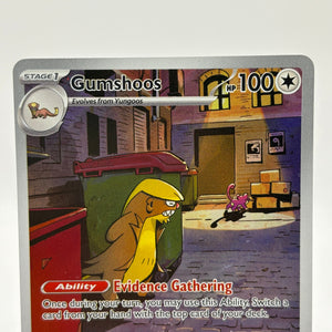 Pokemon TCG Mega Evolutions- Gumshoos 153/132 Illustration Rare NM FRENLY BRICKS - Open 7 Days