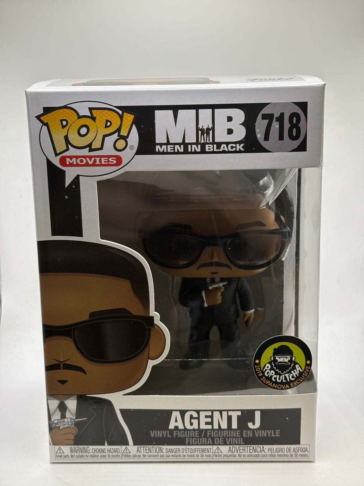 Funko POP! Movies Men In Black #718 Agent J Vinyl Figure Popcultcha 2019 Supernova image 1