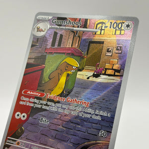 Pokemon TCG Mega Evolutions- Gumshoos 153/132 Illustration Rare NM FRENLY BRICKS - Open 7 Days