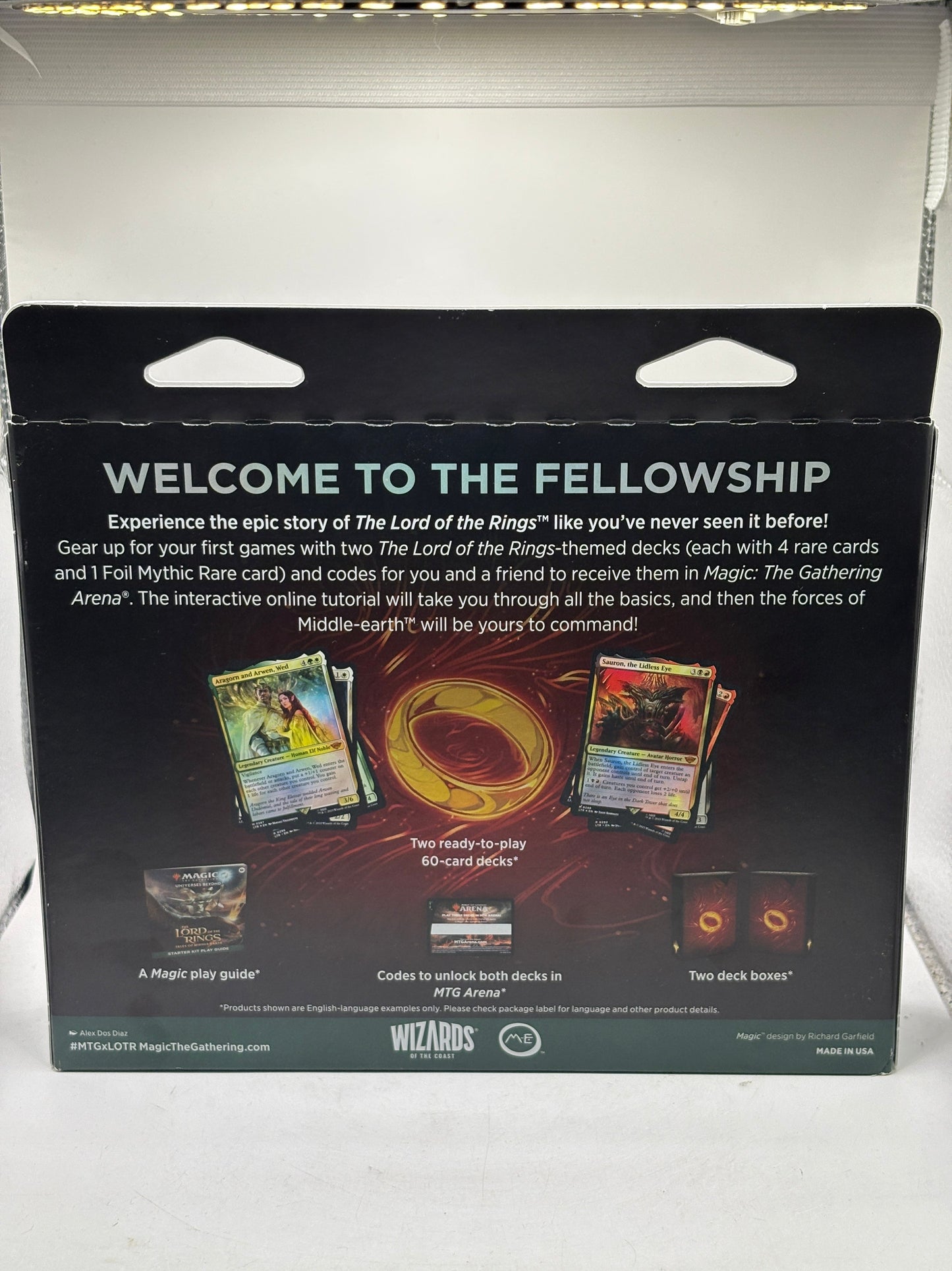 Magic The Gathering - The Lord of the Rings Tales of Middle Earth Starter Kit FRENLY BRICKS - Open 7 Days