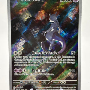 Pokemon TCG SVP Promos - Mewtwo SVP052 Black Star Promo Illustration Rare LP FRENLY BRICKS - Open 7 Days