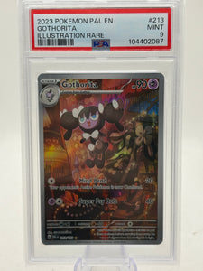 Pokemon TCG Paldea Evolved - Gothorita 213/193 Illustration Rare PSA 9