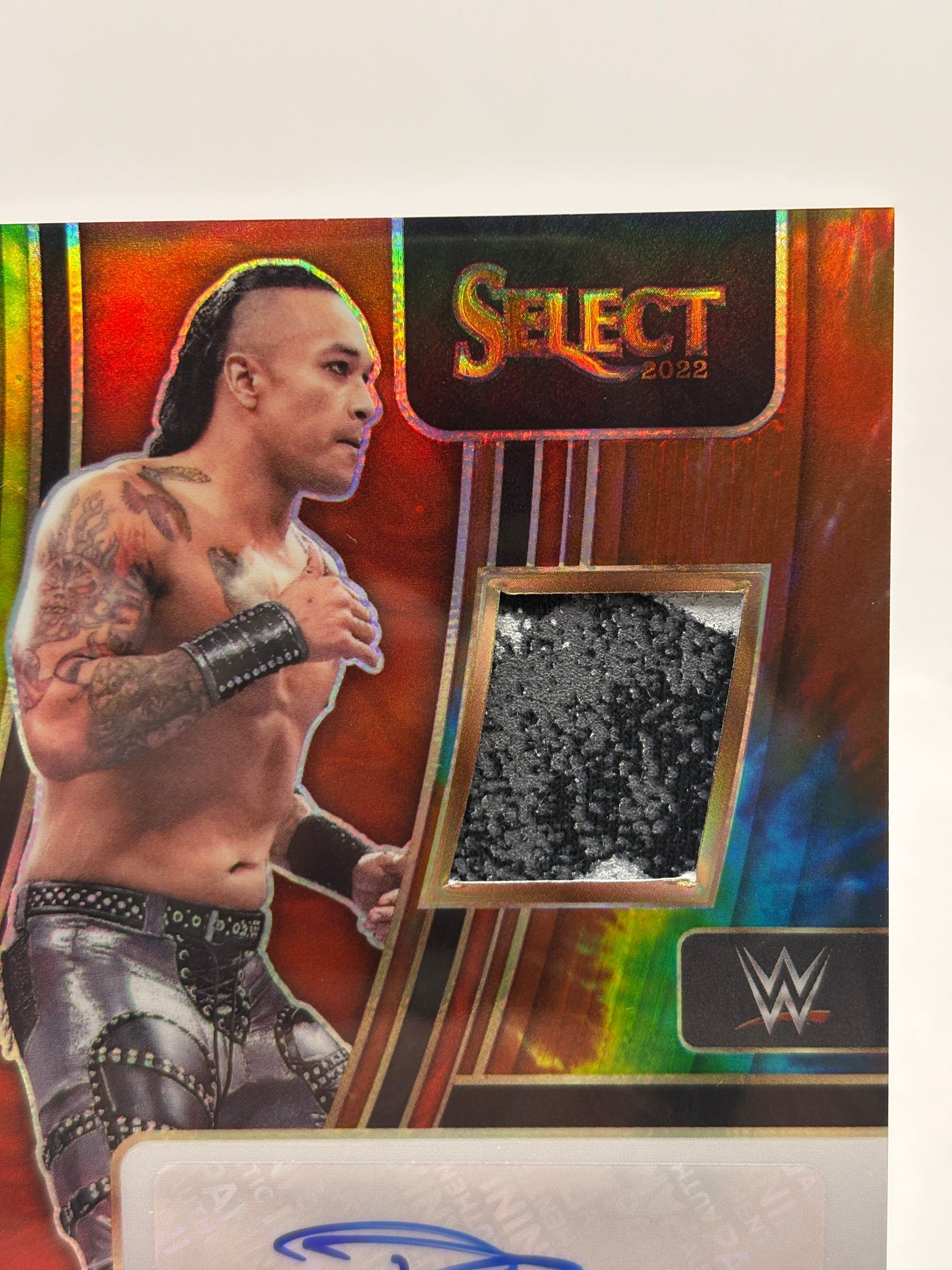 Damian Priest 2022 Panini Select WWE Autographed Memorabilia Auto Relic /25 FRENLY BRICKS - Open 7 Days image 2