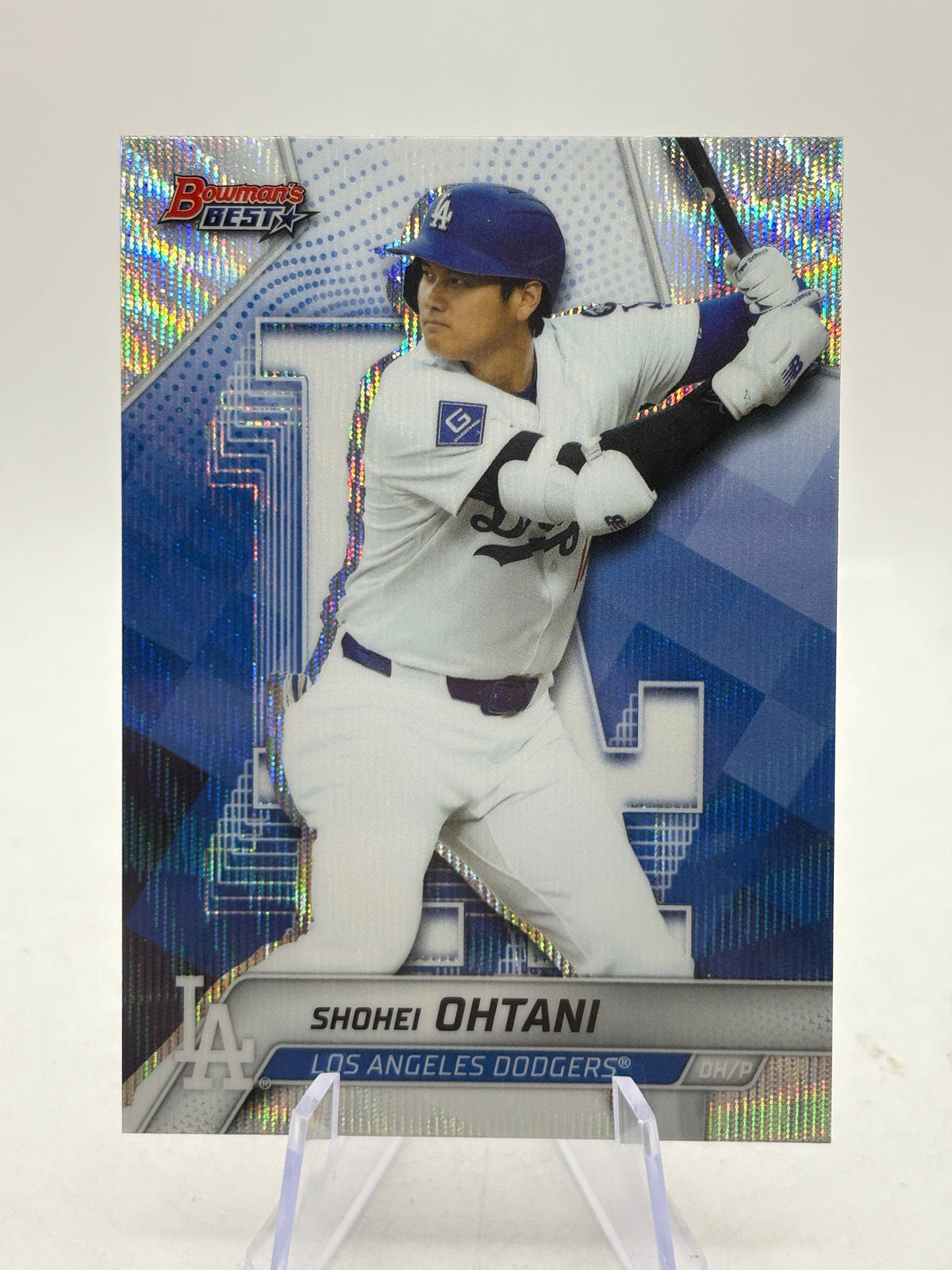 2025 Bowman's Best #46 Shohei Ohtani Wave Refractor FRENLY BRICKS - Open 7 Days image 1