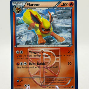 Pokemon TCG Black White Plasma Freeze - Flareon 12/116 Uncommon LP
