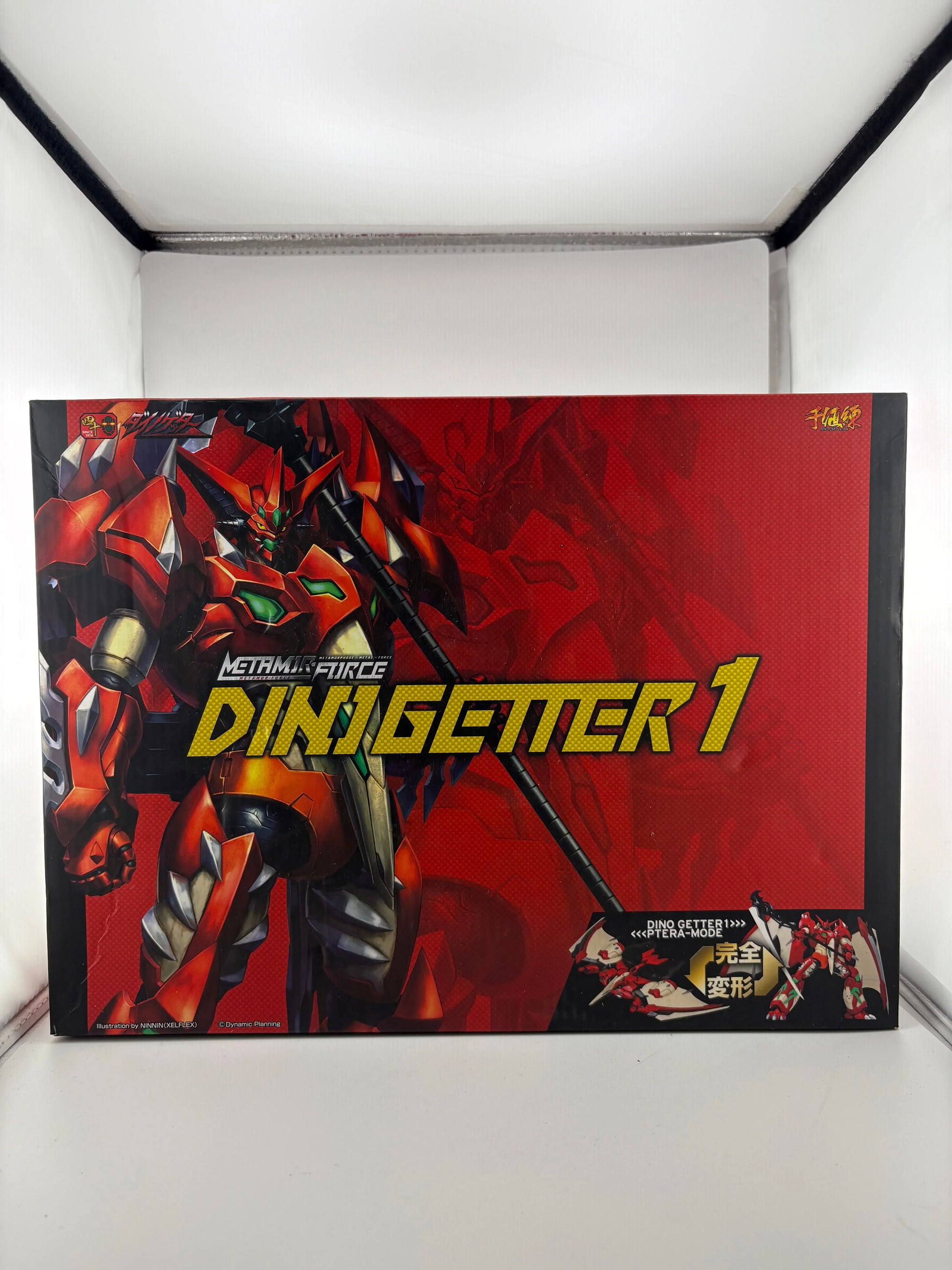 Senkaren Dino Getter Metamor-Force Action Figure, 1/12 Scale Display Model Sealed FRENLY BRICKS - Open 7 Days