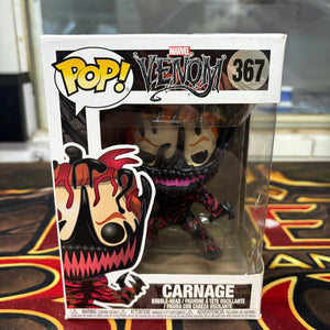 Venomized Carnage Funko POP! Vinyl #367 Marvel Venom Bobble-head FRENLY BRICKS - Open 7 Days