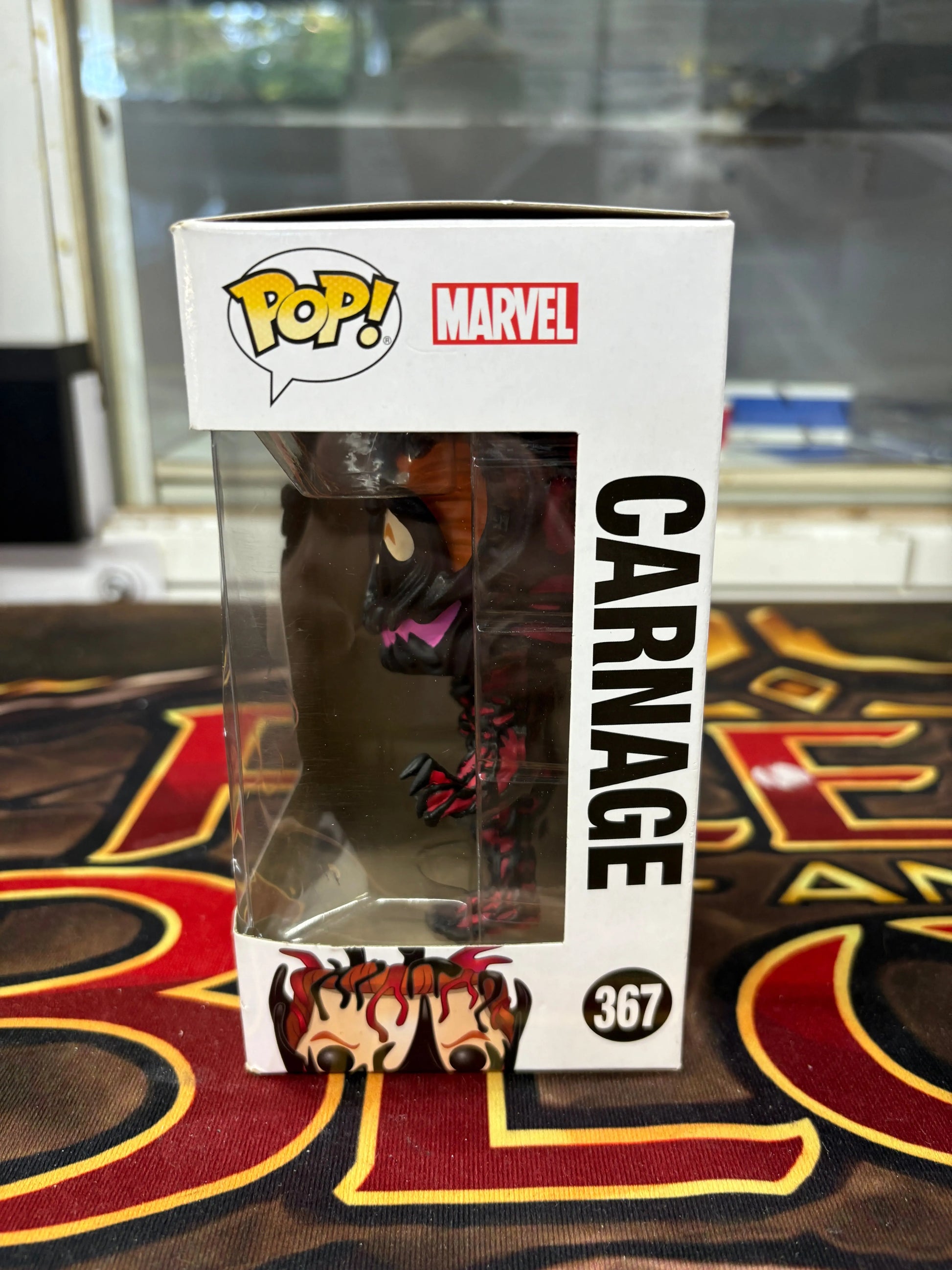 Venomized Carnage Funko POP! Vinyl #367 Marvel Venom Bobble-head FRENLY BRICKS - Open 7 Days