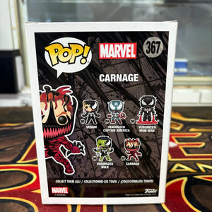 Venomized Carnage Funko POP! Vinyl #367 Marvel Venom Bobble-head FRENLY BRICKS - Open 7 Days