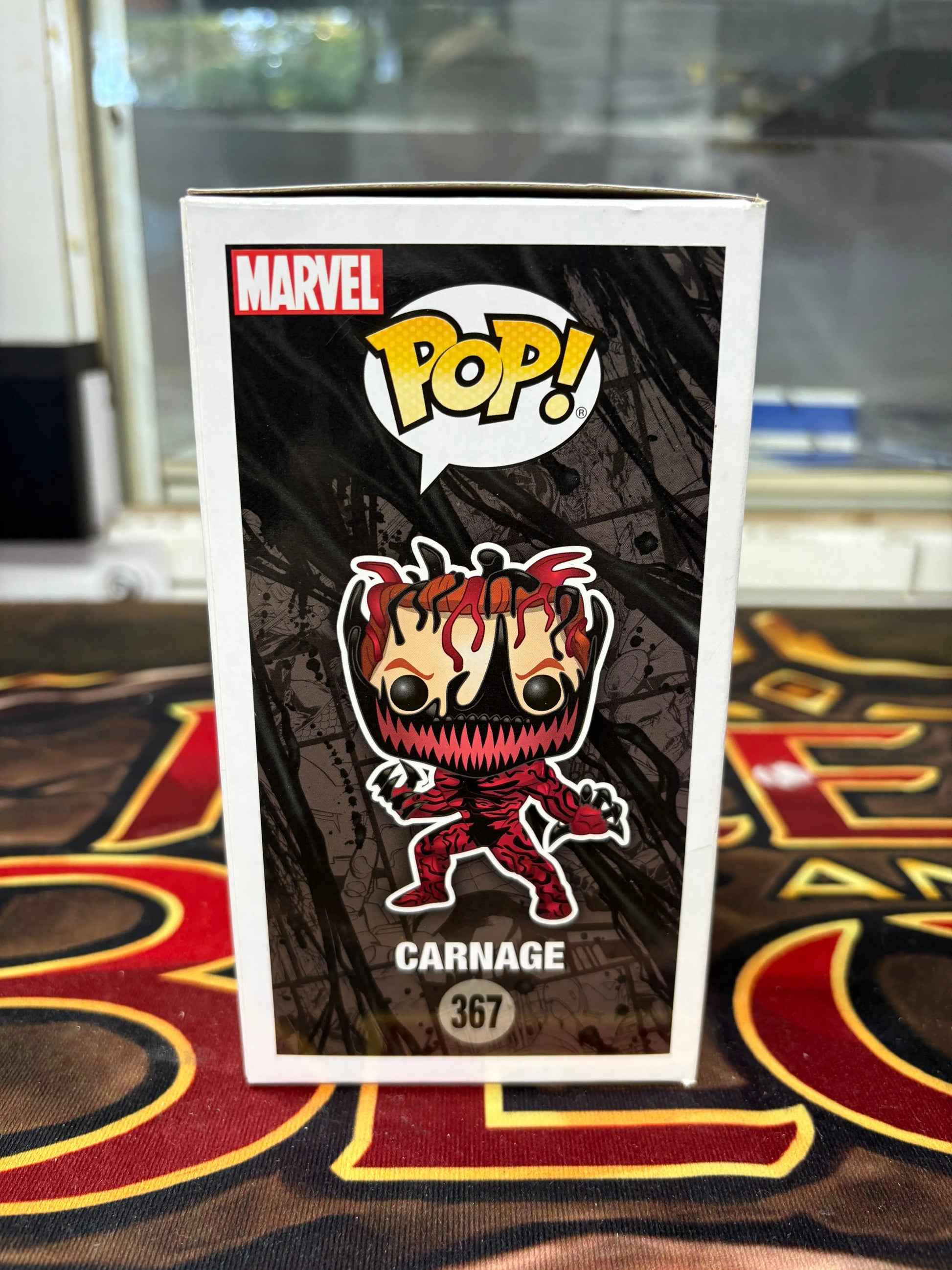 Venomized Carnage Funko POP! Vinyl #367 Marvel Venom Bobble-head FRENLY BRICKS - Open 7 Days