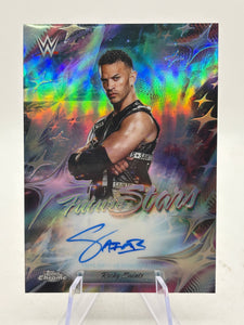 2026 Topps Chrome WWE Ricky Saints Future Stars Auto #FSA-RIC