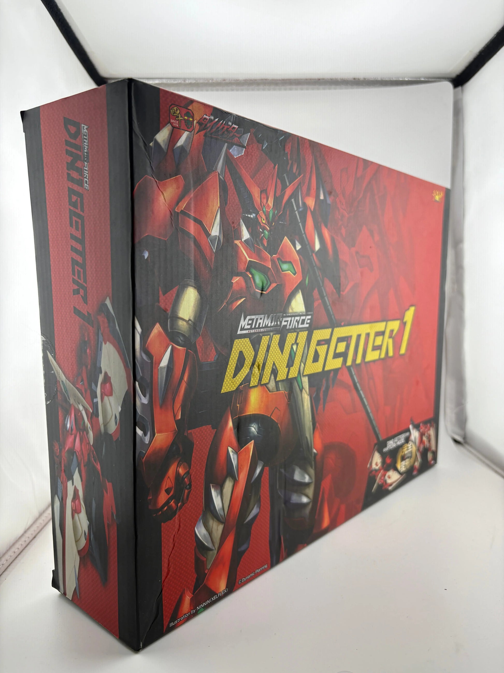 Senkaren Dino Getter Metamor-Force Action Figure, 1/12 Scale Display Model Sealed FRENLY BRICKS - Open 7 Days