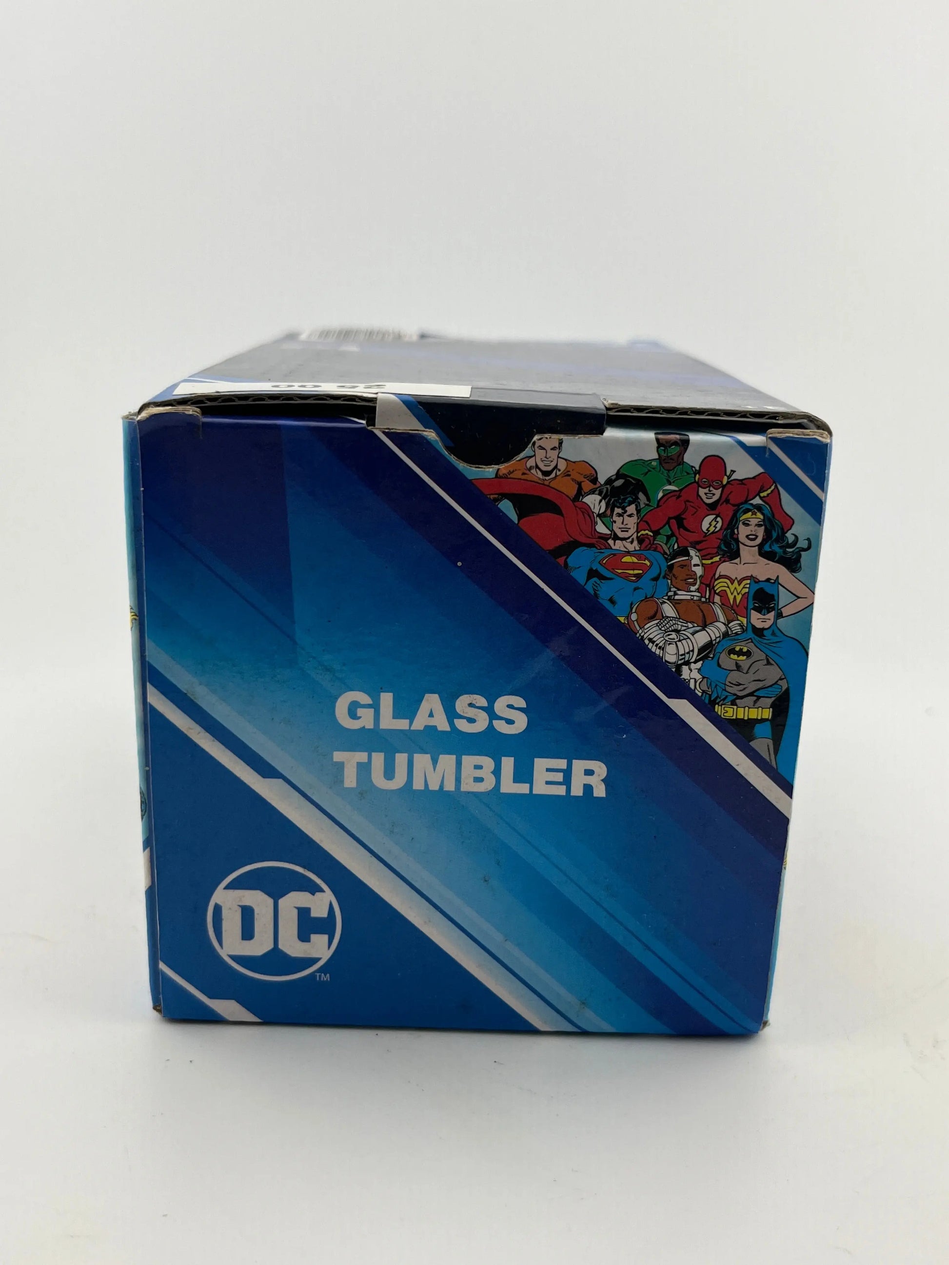 Four Glass Tumbler Lot Marvel Captain America DC BATMAN In Box +combinedshipping FRENLY BRICKS - Open 7 Days