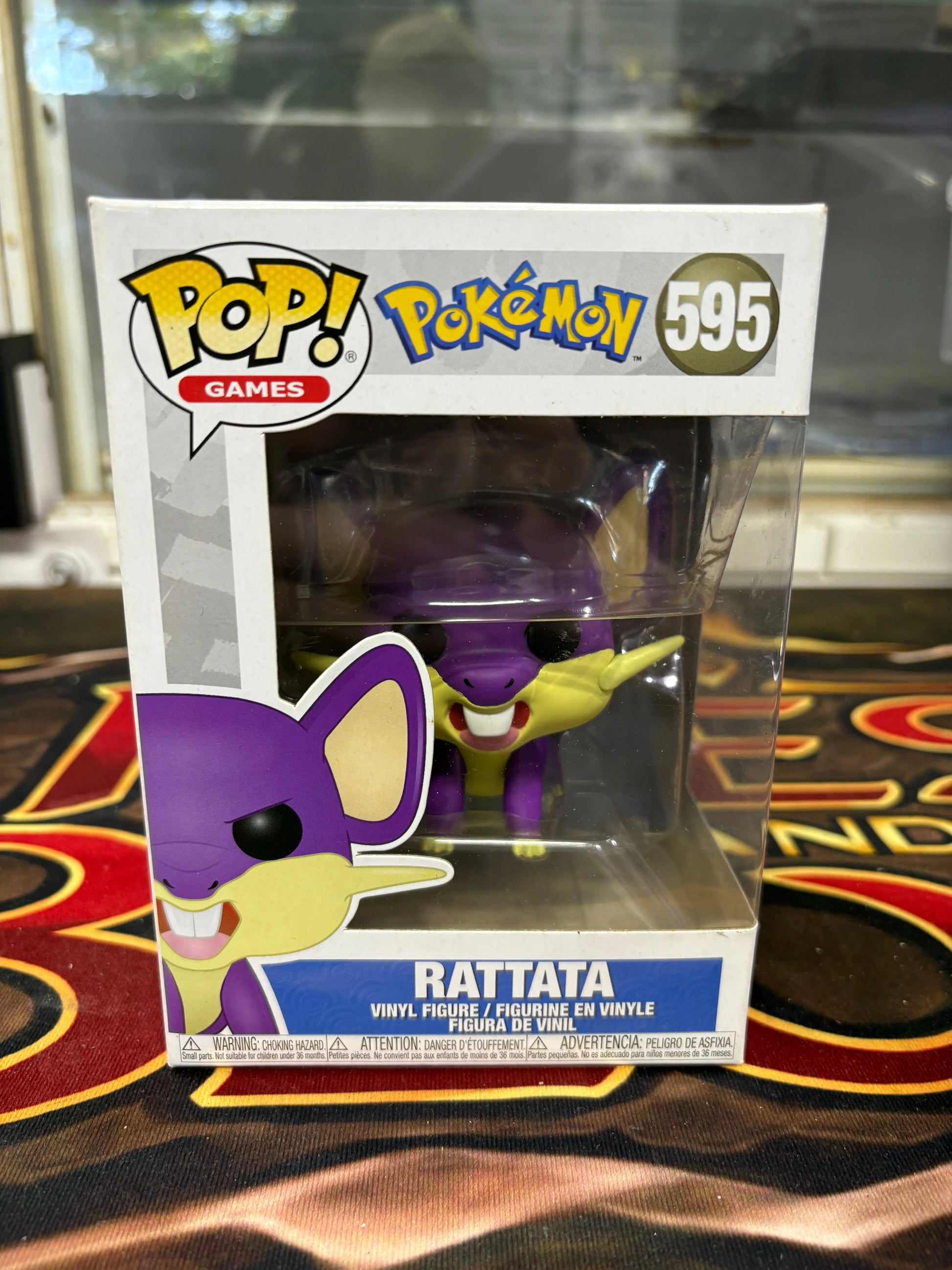 Pokemon Pop! Funko Pop Vinyl Rattata #595 FRENLY BRICKS - Open 7 Days