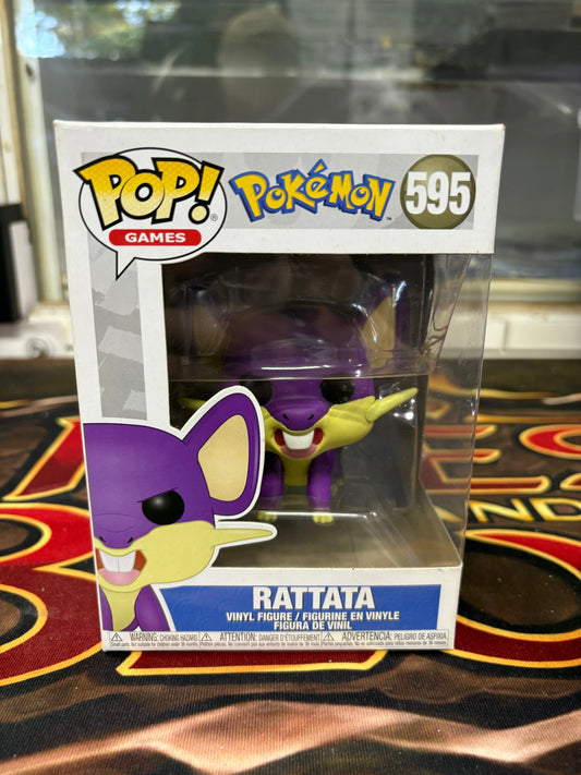 Pokemon Pop! Funko Pop Vinyl Rattata #595 FRENLY BRICKS - Open 7 Days