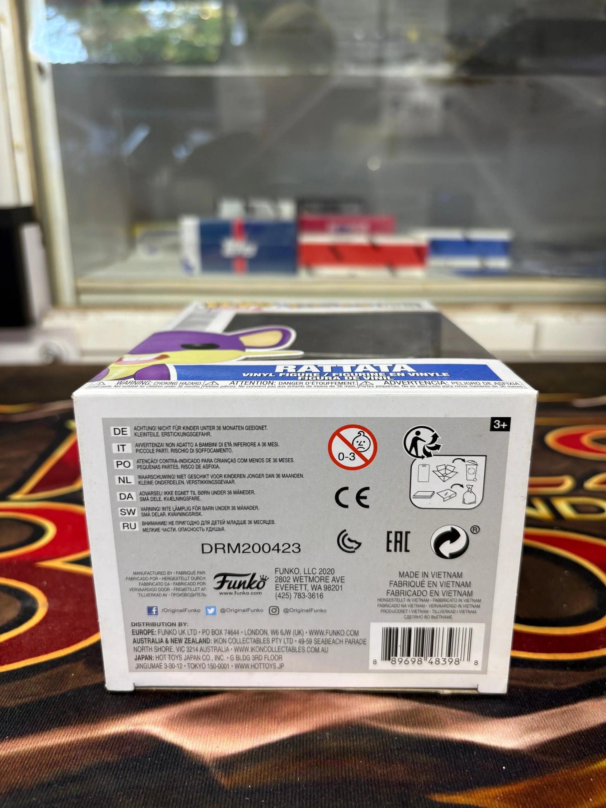 Pokemon Pop! Funko Pop Vinyl Rattata #595 FRENLY BRICKS - Open 7 Days