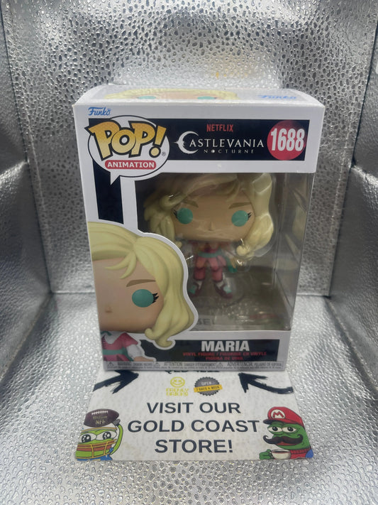 Funko POP! Animation: Castlevania Nocturne - Maria #1688 FRENLY BRICKS - Open 7 Days