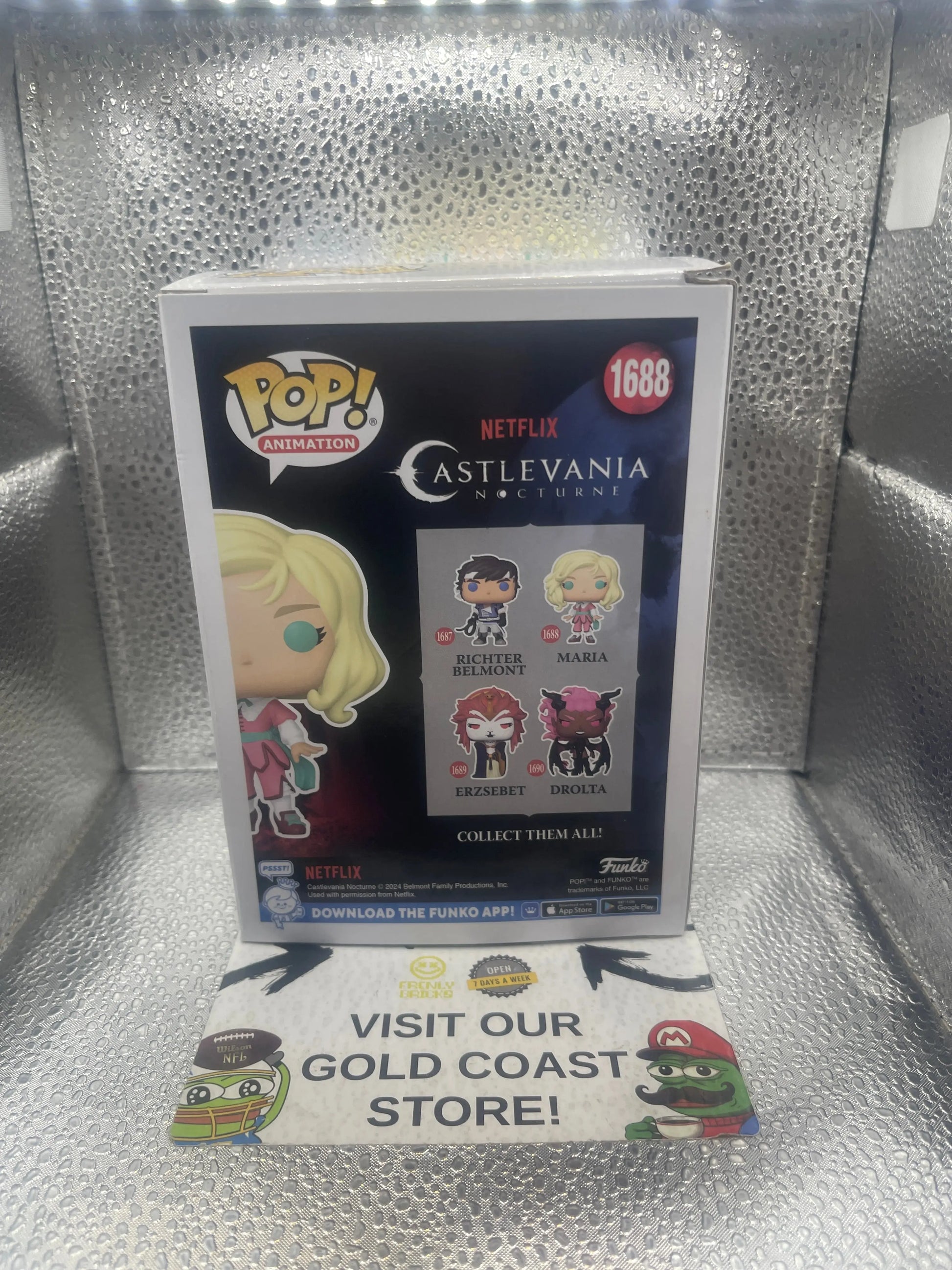 Funko POP! Animation: Castlevania Nocturne - Maria #1688 FRENLY BRICKS - Open 7 Days