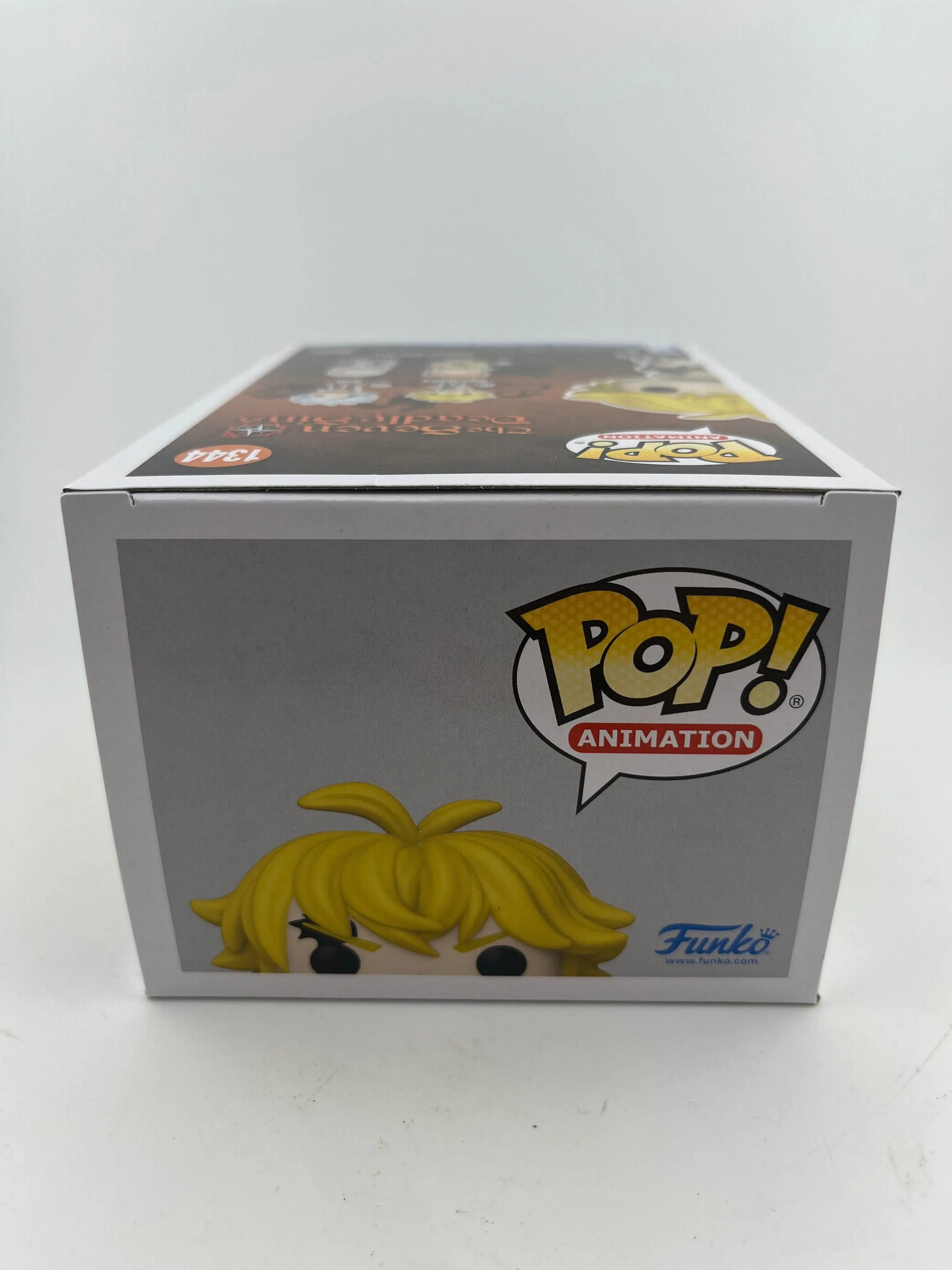 Funko POP! Animation - The Seven Deadly Sins Meliodas #1344 Glow Chase Edition FRENLY BRICKS - Open 7 Days