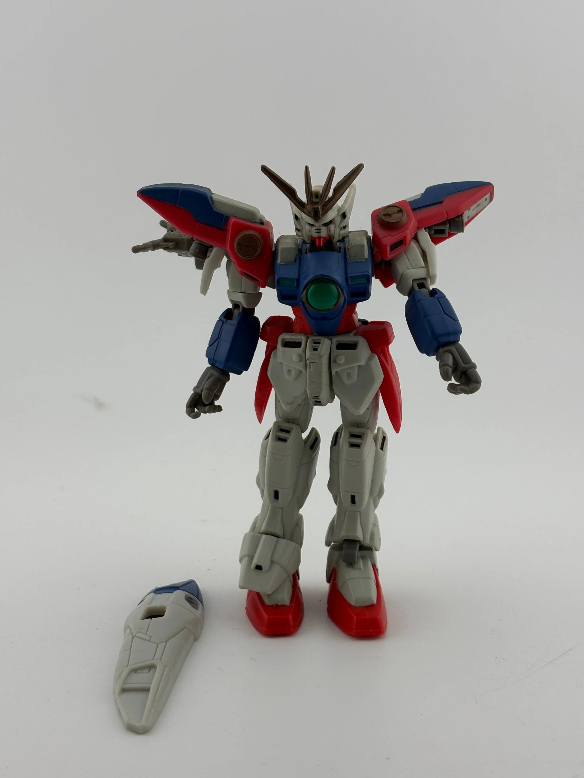 BANDAI Gundam Wing 4" Figures Gundam Zero Incomplete FRENLY BRICKS - Open 7 Days