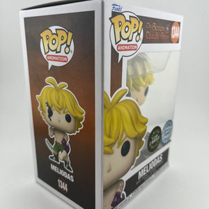 Funko POP! Animation - The Seven Deadly Sins Meliodas #1344 Glow Chase Edition FRENLY BRICKS - Open 7 Days