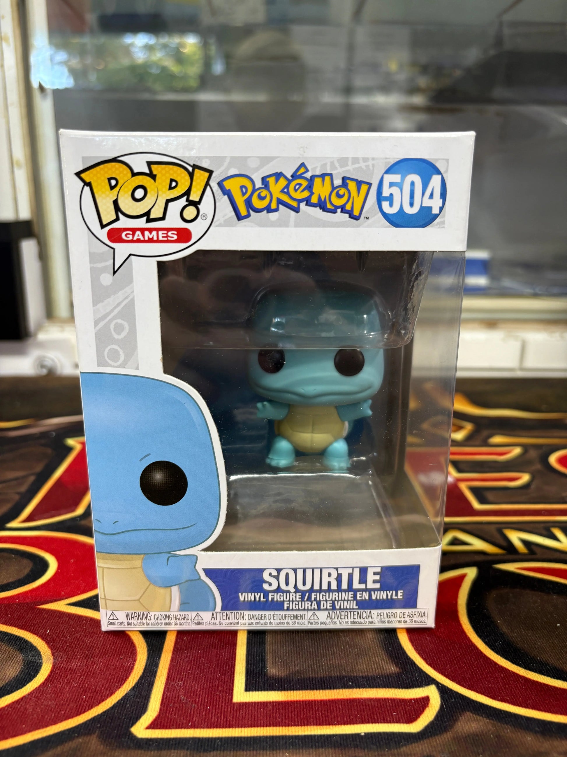 Pop! Vinyl #504 Squirtle - Funko Pokemon FRENLY BRICKS - Open 7 Days