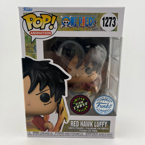 Funko POP! Animation One Piece Red Hawk Luffy #1273 Limited Glow Chase Edition FRENLY BRICKS - Open 7 Days