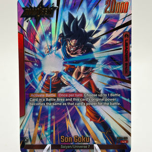 Dragon Ball Super Fusion World - Son Goku FB04-001 Leader Alt Art FRENLY BRICKS - Open 7 Days