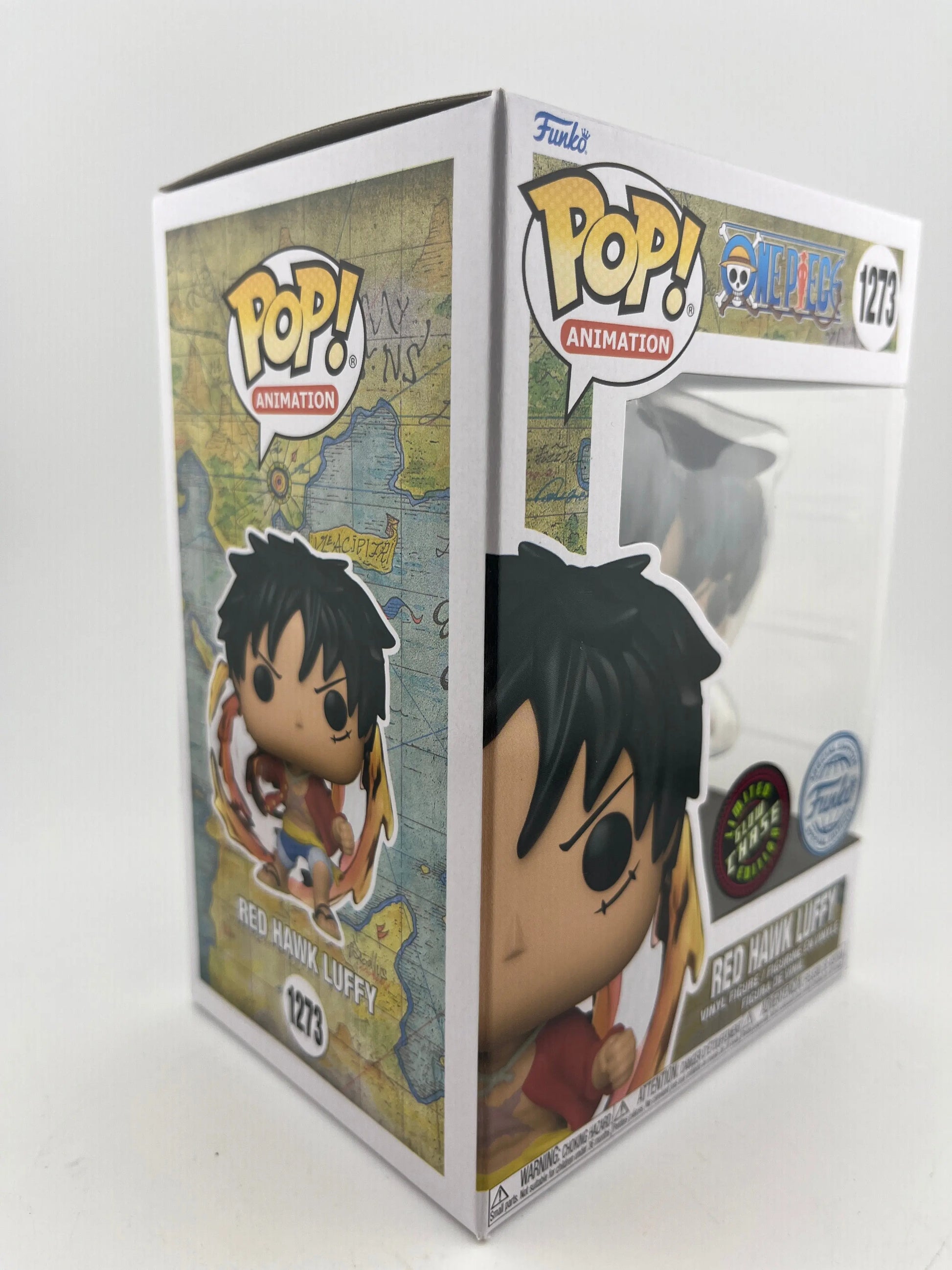 Funko POP! Animation One Piece Red Hawk Luffy #1273 Limited Glow Chase Edition FRENLY BRICKS - Open 7 Days