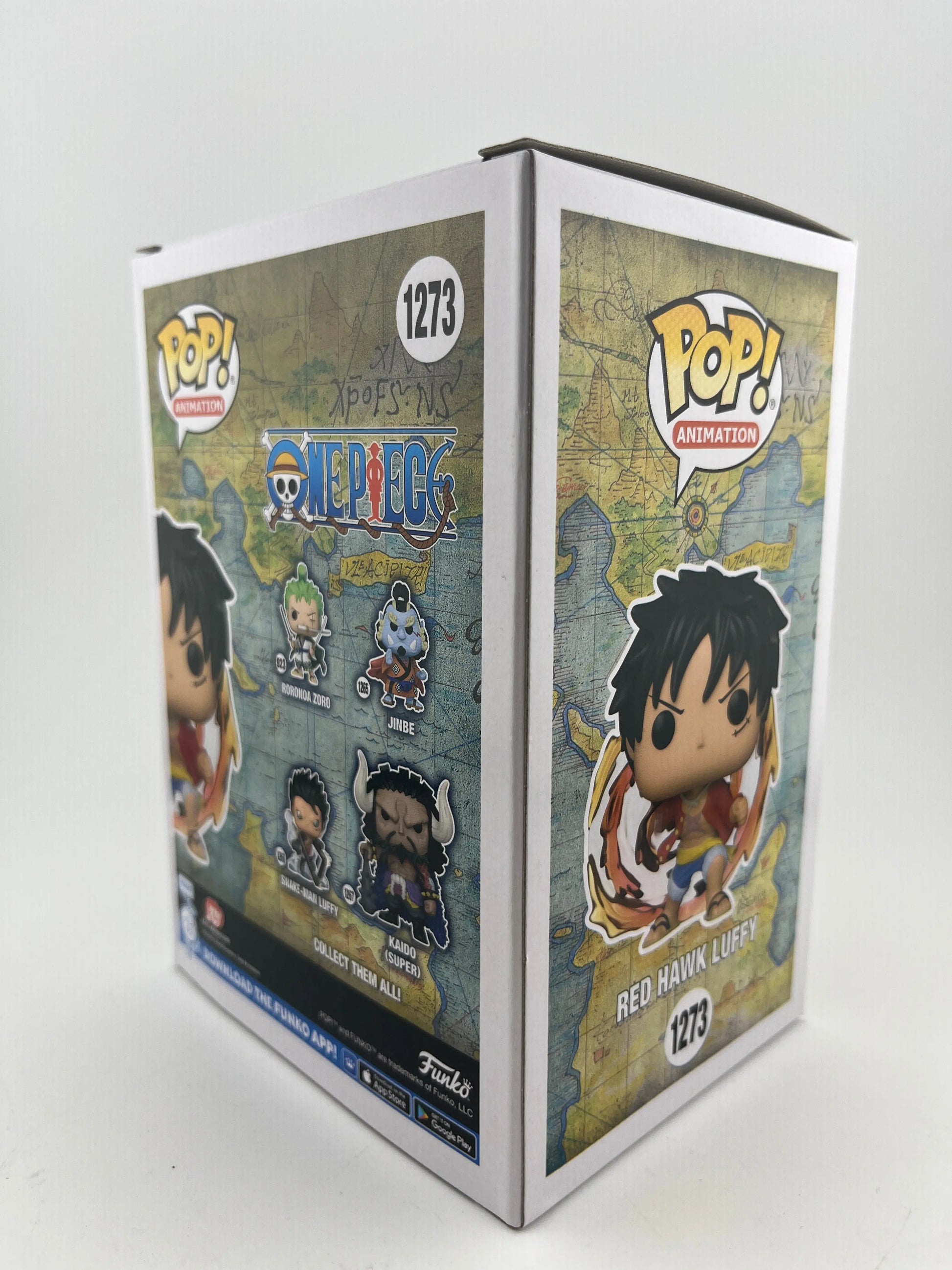 Funko POP! Animation One Piece Red Hawk Luffy #1273 Limited Glow Chase Edition FRENLY BRICKS - Open 7 Days