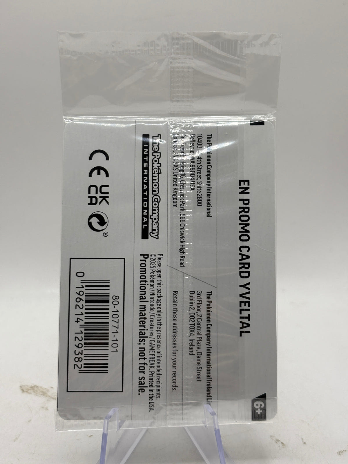 Pokemon TCG Mega Evolution - Yveltal 088/132 Rare Holo EB Games Sealed FRENLY BRICKS - Open 7 Days image 2