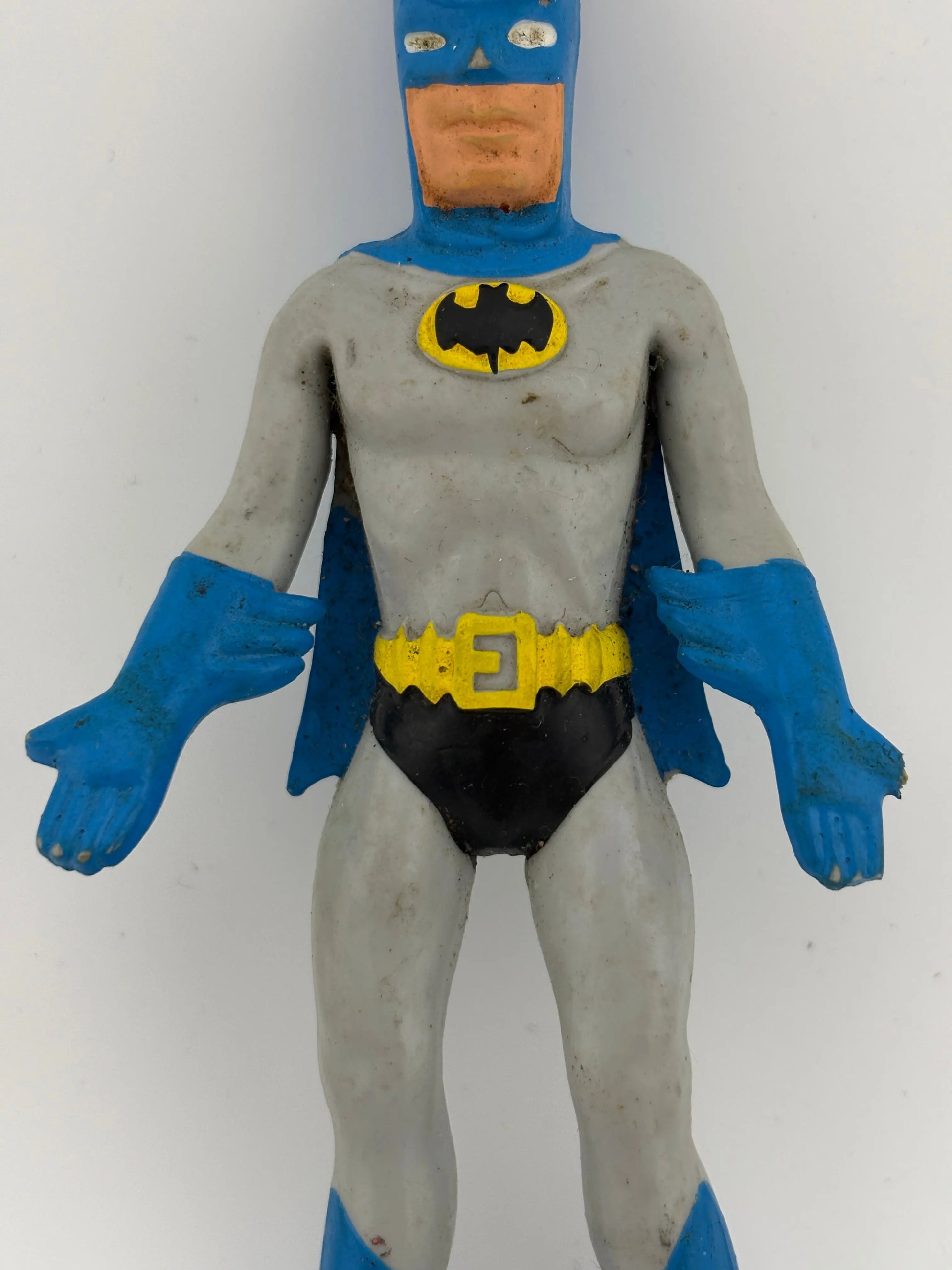 Vintage 1973 Mego WGSH Bend N Flex Action Figure Batman 5 Inch Loose FRENLY BRICKS - Open 7 Days