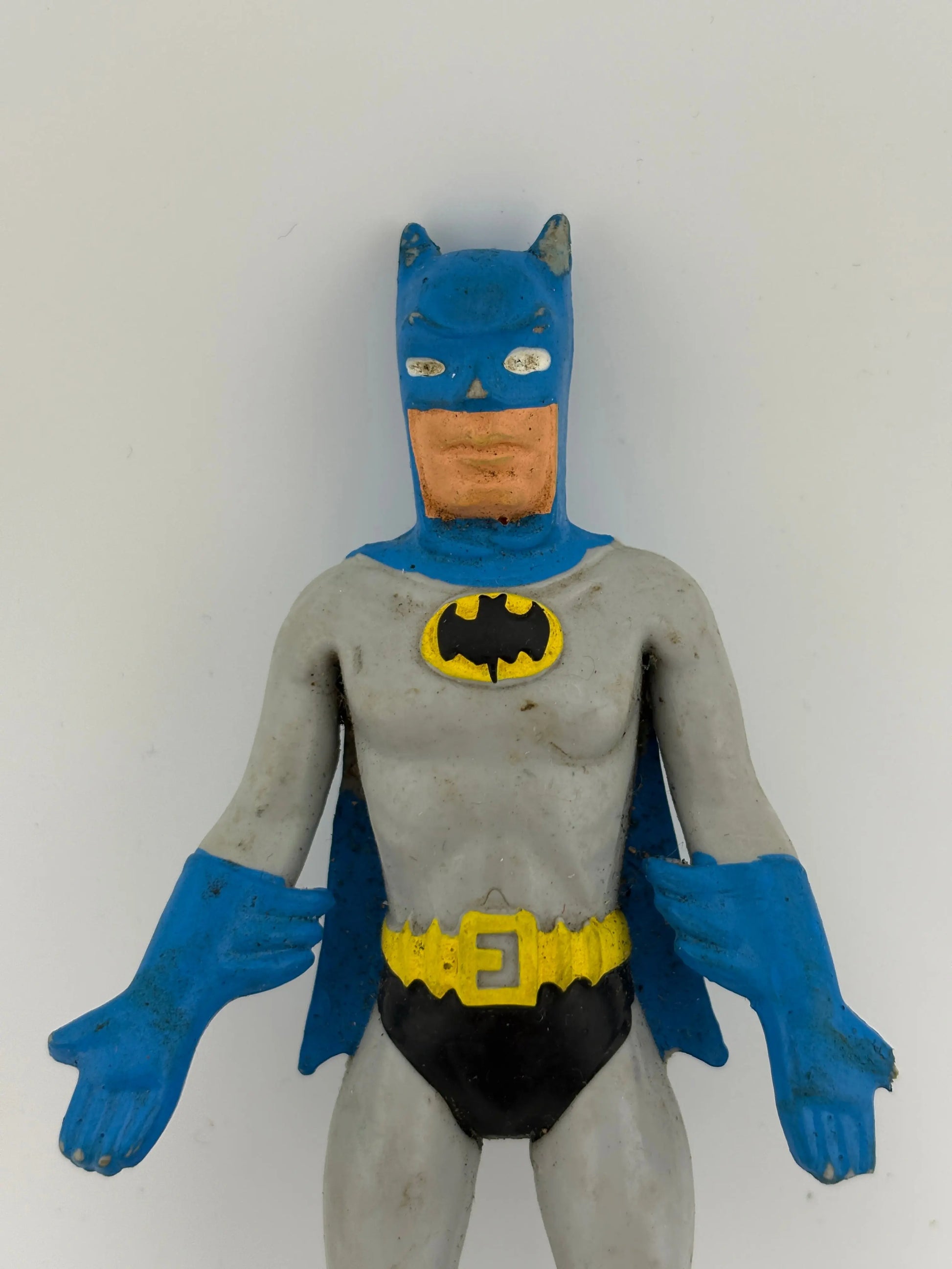 Vintage 1973 Mego WGSH Bend N Flex Action Figure Batman 5 Inch Loose FRENLY BRICKS - Open 7 Days