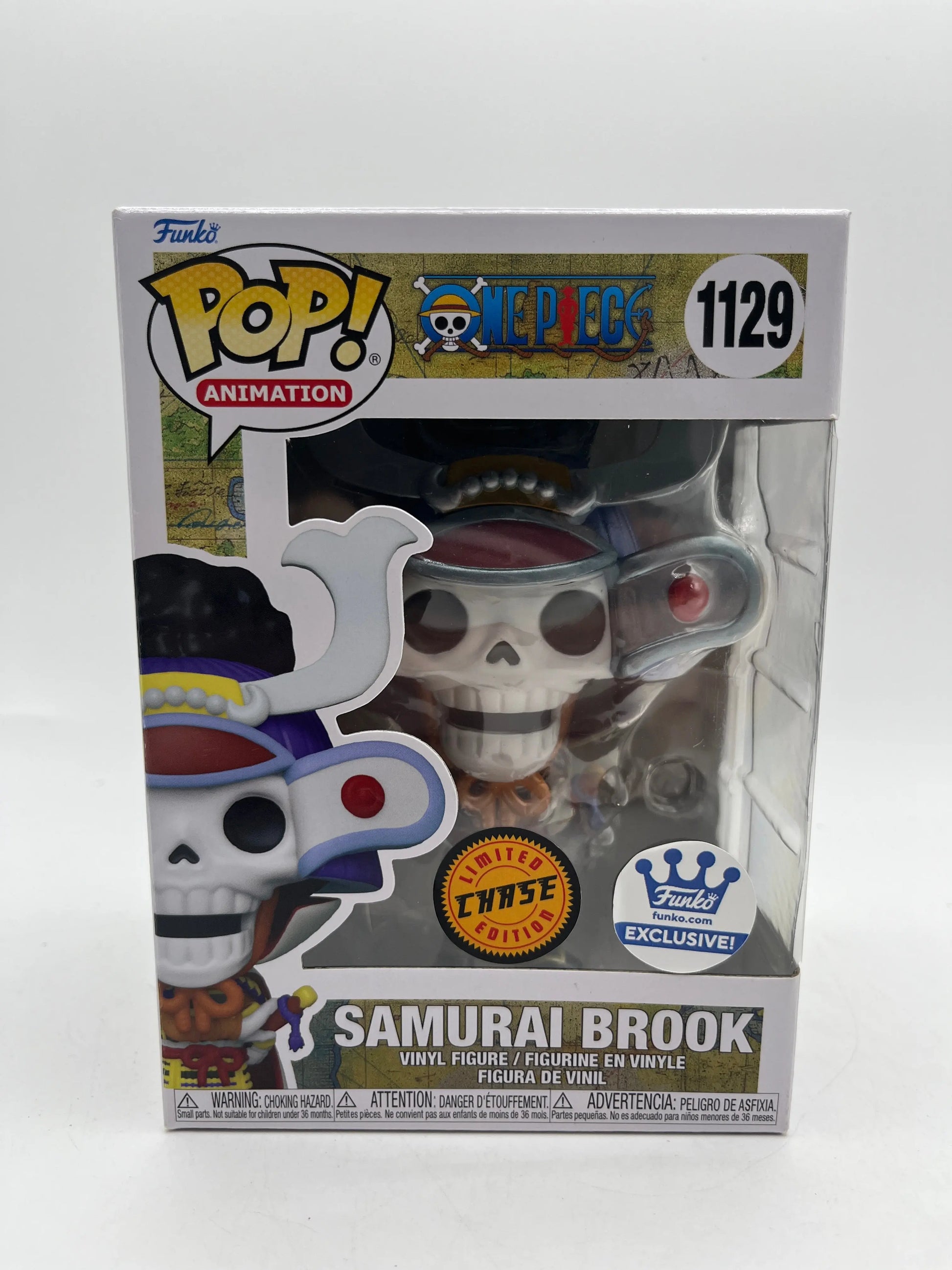Funko POP! Animation - One Piece - Samurai Brooks #1129 Limited Chase Edition FRENLY BRICKS - Open 7 Days