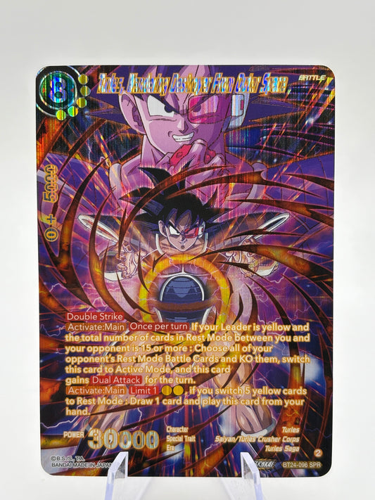 Dragon Ball Super Masters - Turles, Wandering Destroyer From Outer Space BT24-096 SPR FRENLY BRICKS - Open 7 Days