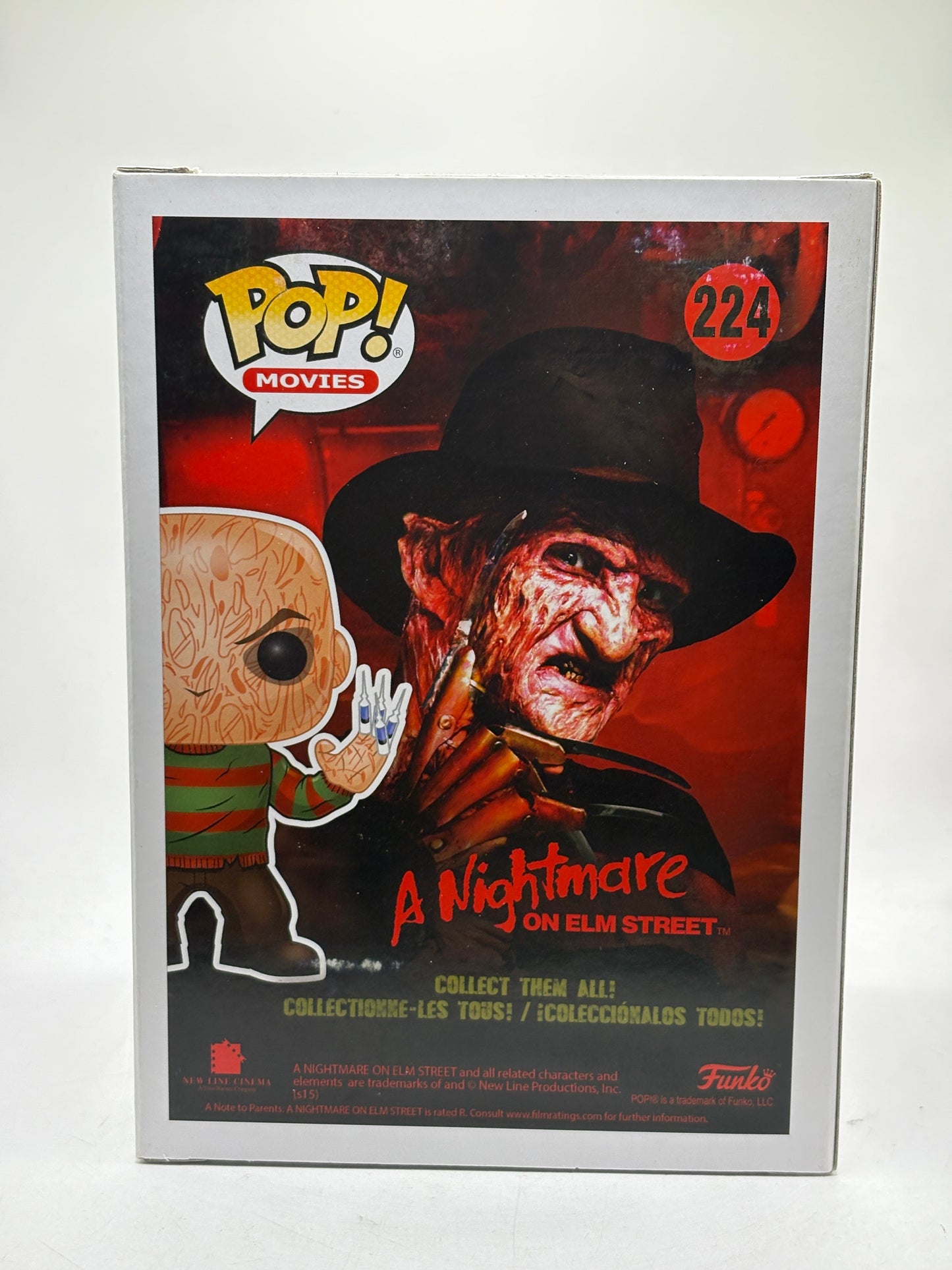 Funko POP! Movies A Nightmare on Elm Street #224 Freddy Krueger SE FRENLY BRICKS - Open 7 Days