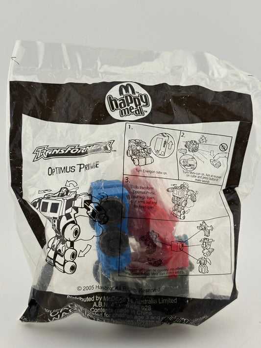 McDonald’s Happy Meal Toy Transformers Optimus Prime 2005 Hasbro FRENLY BRICKS - Open 7 Days