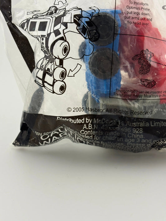McDonald’s Happy Meal Toy Transformers Optimus Prime 2005 Hasbro FRENLY BRICKS - Open 7 Days