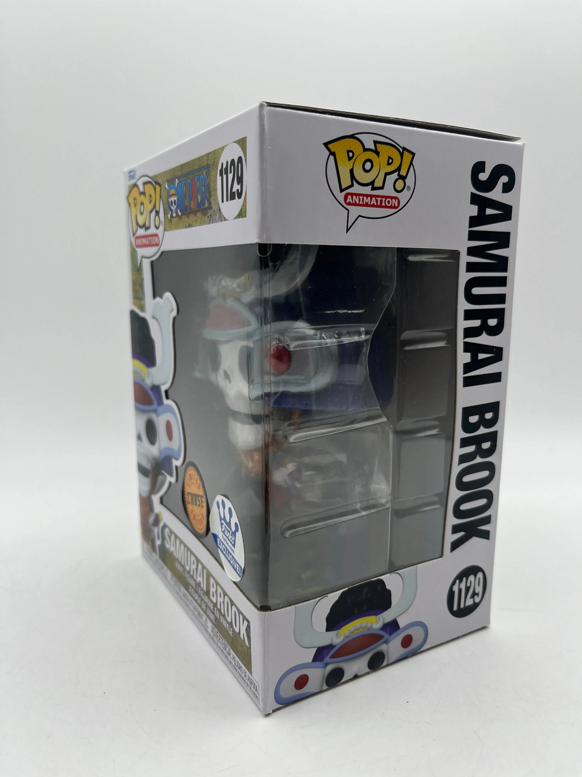 Funko POP! Animation - One Piece - Samurai Brooks #1129 Limited Chase Edition FRENLY BRICKS - Open 7 Days