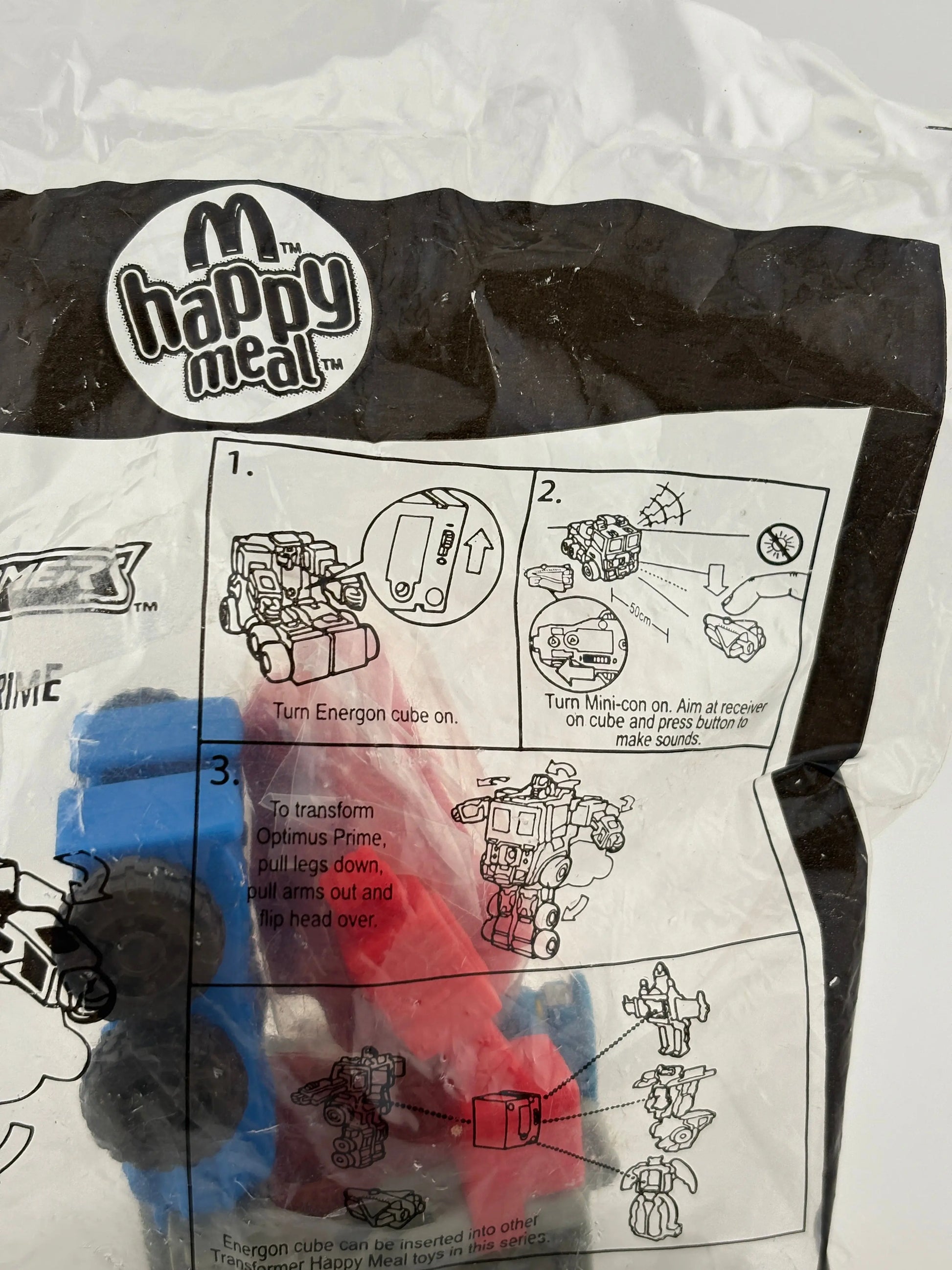 McDonald’s Happy Meal Toy Transformers Optimus Prime 2005 Hasbro FRENLY BRICKS - Open 7 Days