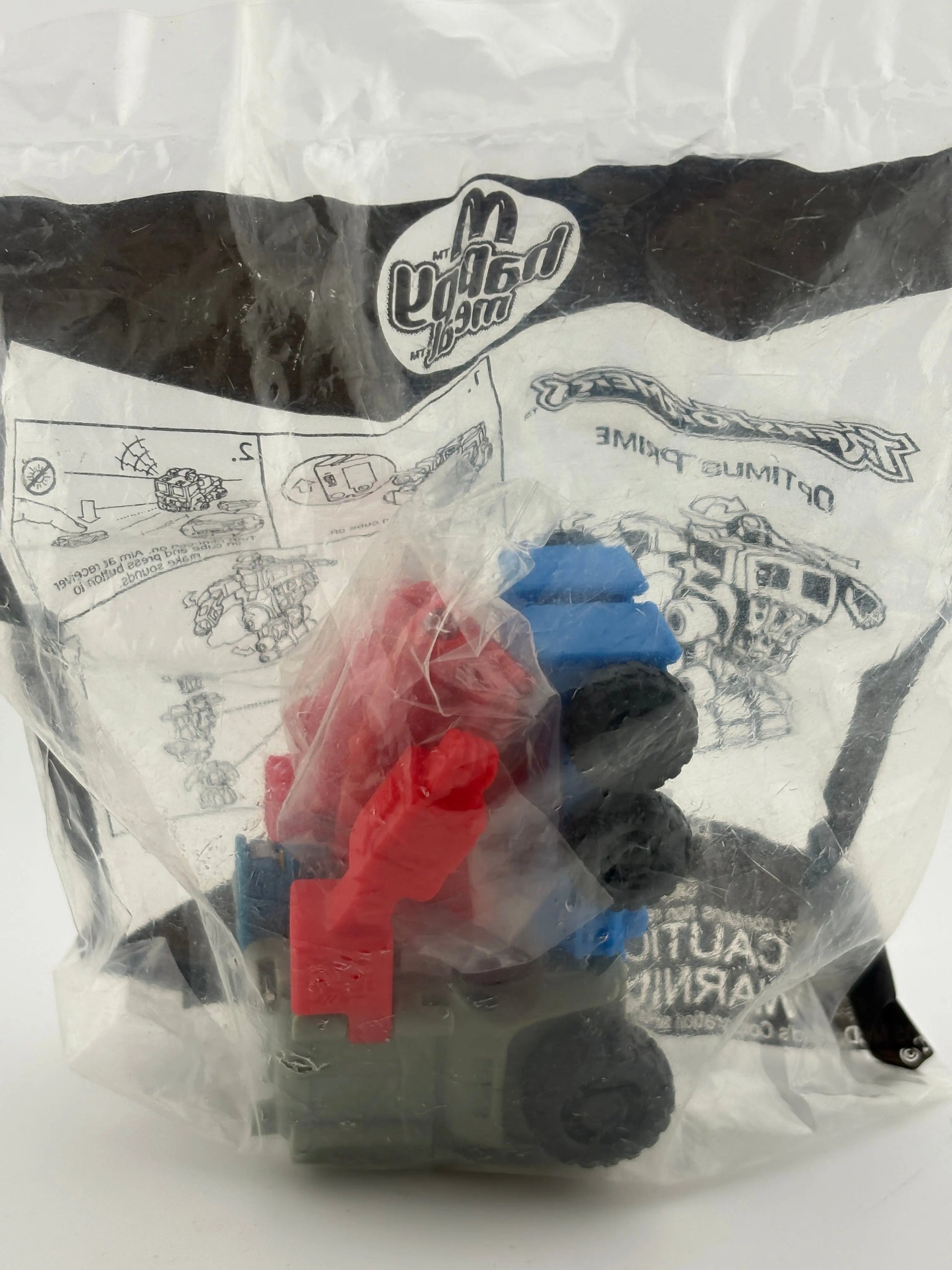 McDonald’s Happy Meal Toy Transformers Optimus Prime 2005 Hasbro FRENLY BRICKS - Open 7 Days