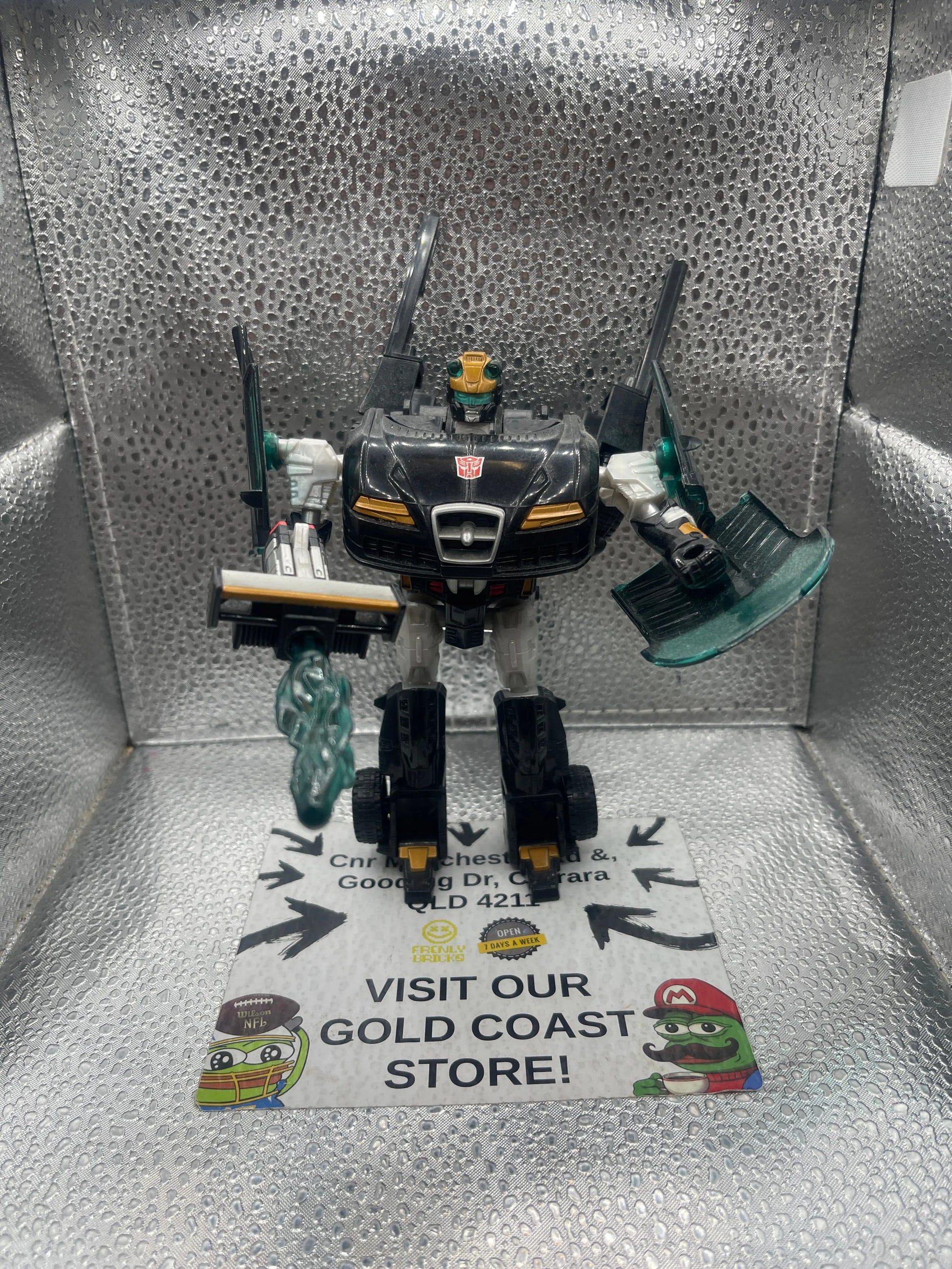 Transformers Cybertron Crosswise complete Hasbro 2005 Deluxe Class FRENLY BRICKS - Open 7 Days