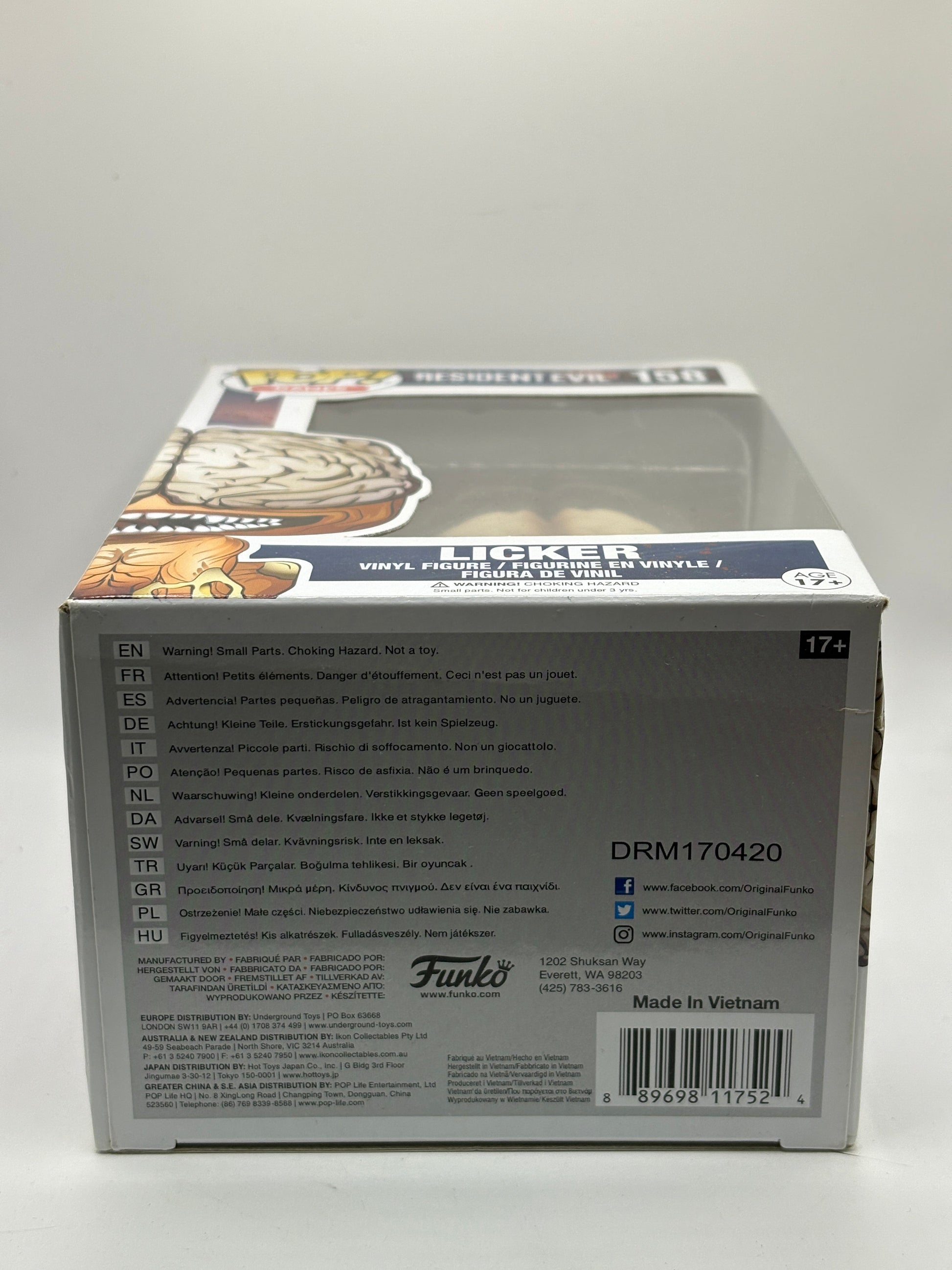 Funko POP! Games Resident Evil #158 Licker Vinyl Figure FRENLY BRICKS - Open 7 Days