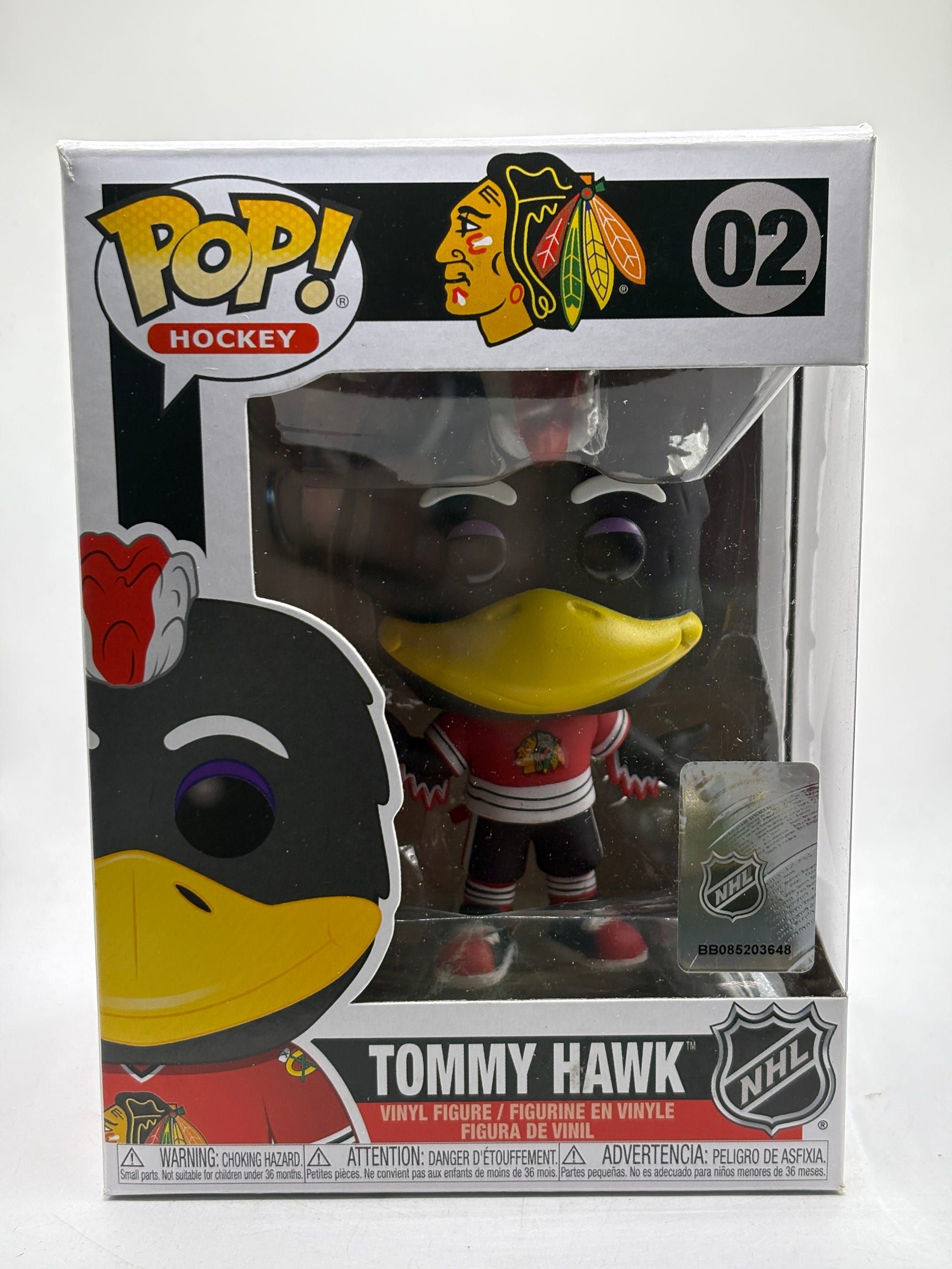 Funko POP! Hockey Blackhawks #02 Tommy Hawk Vinyl Figure FRENLY BRICKS - Open 7 Days image 1